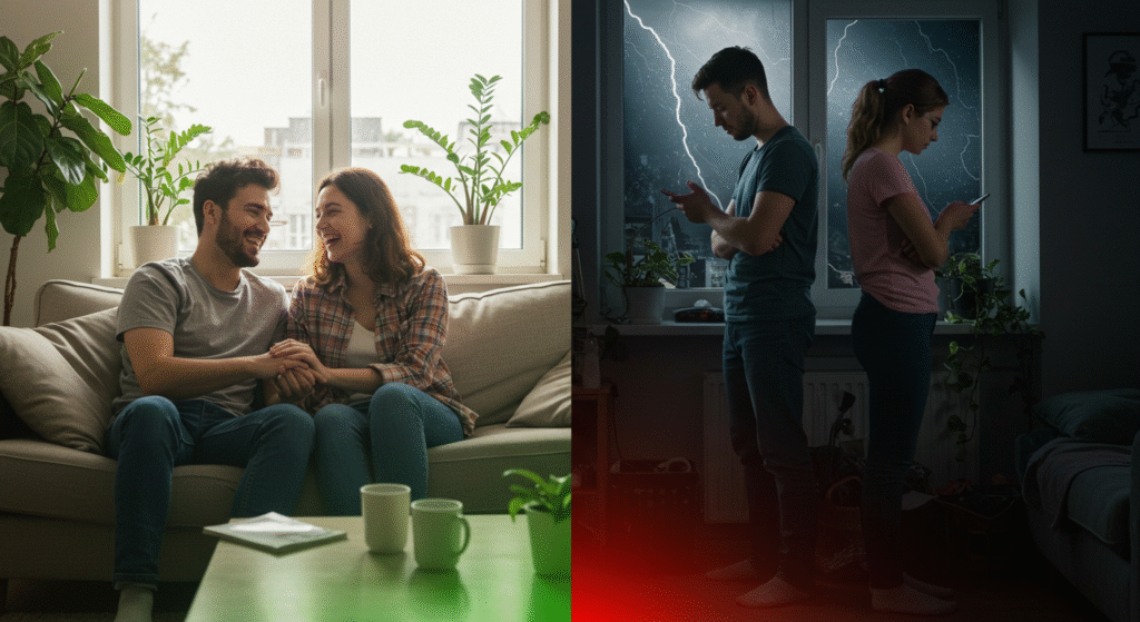 Relacionamento Tóxico vs. Relacionamentos Saudáveis